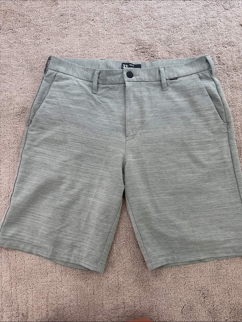 Hurley Men's Light Sage Performance Shorts